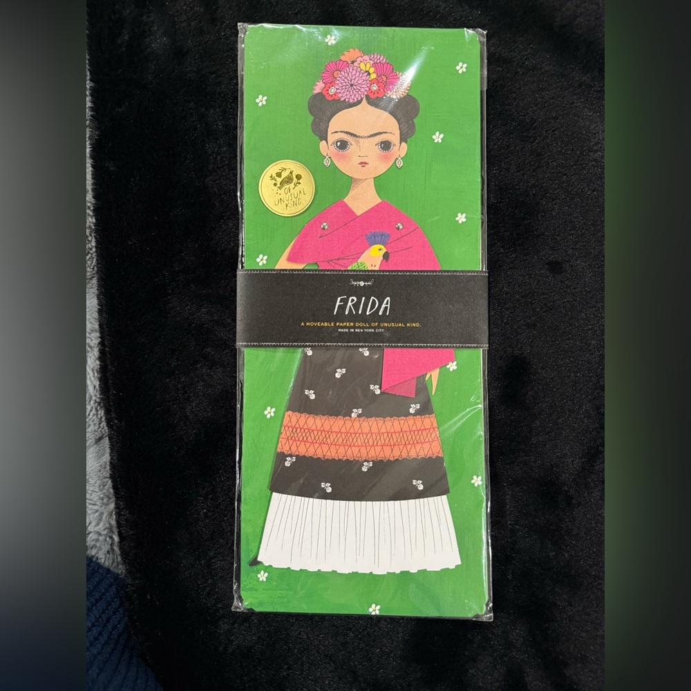 Frida Paper Doll‎ Of Unusual Kind Made In New York City NWT